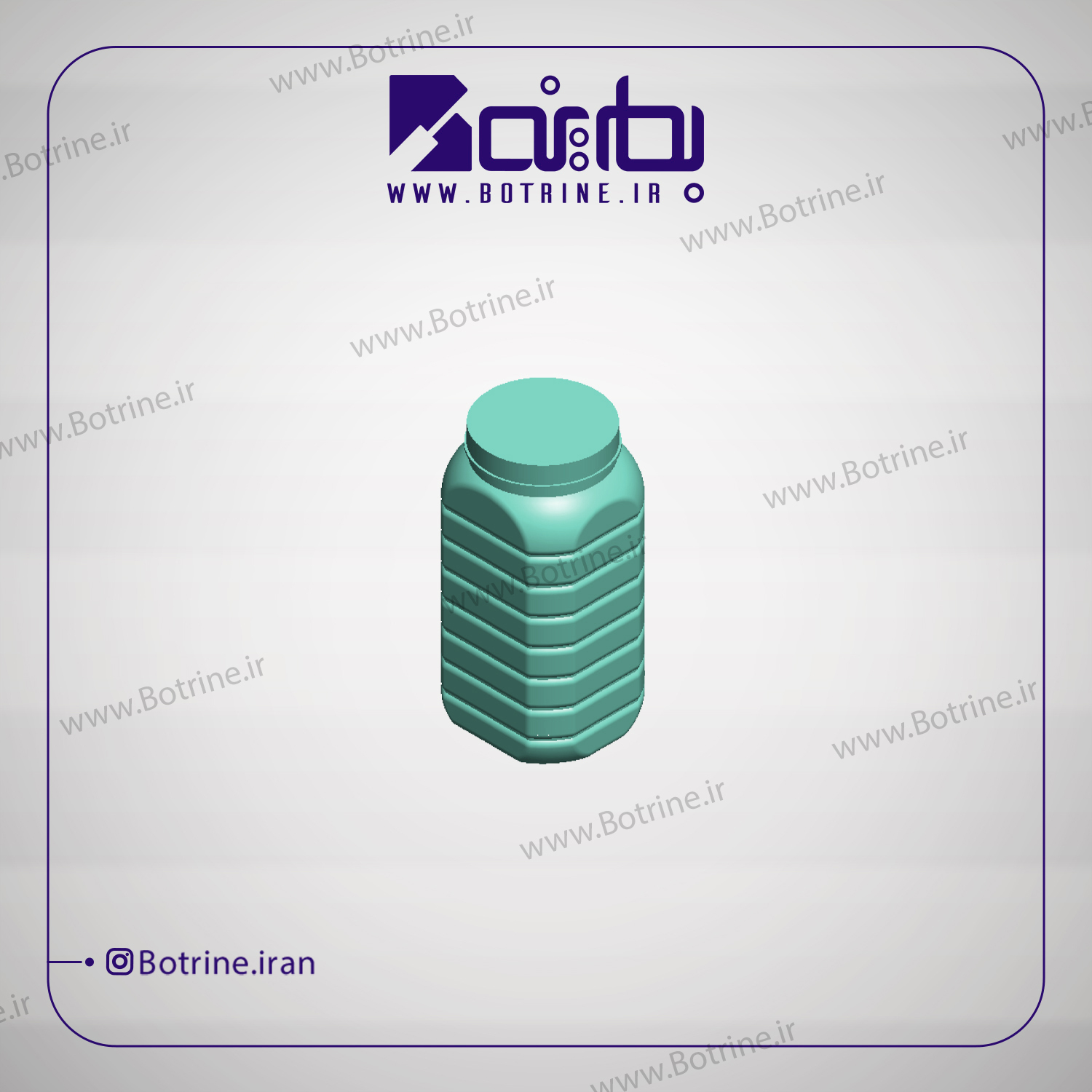 قالب بطری جار 1700 سیسی دهانه 90