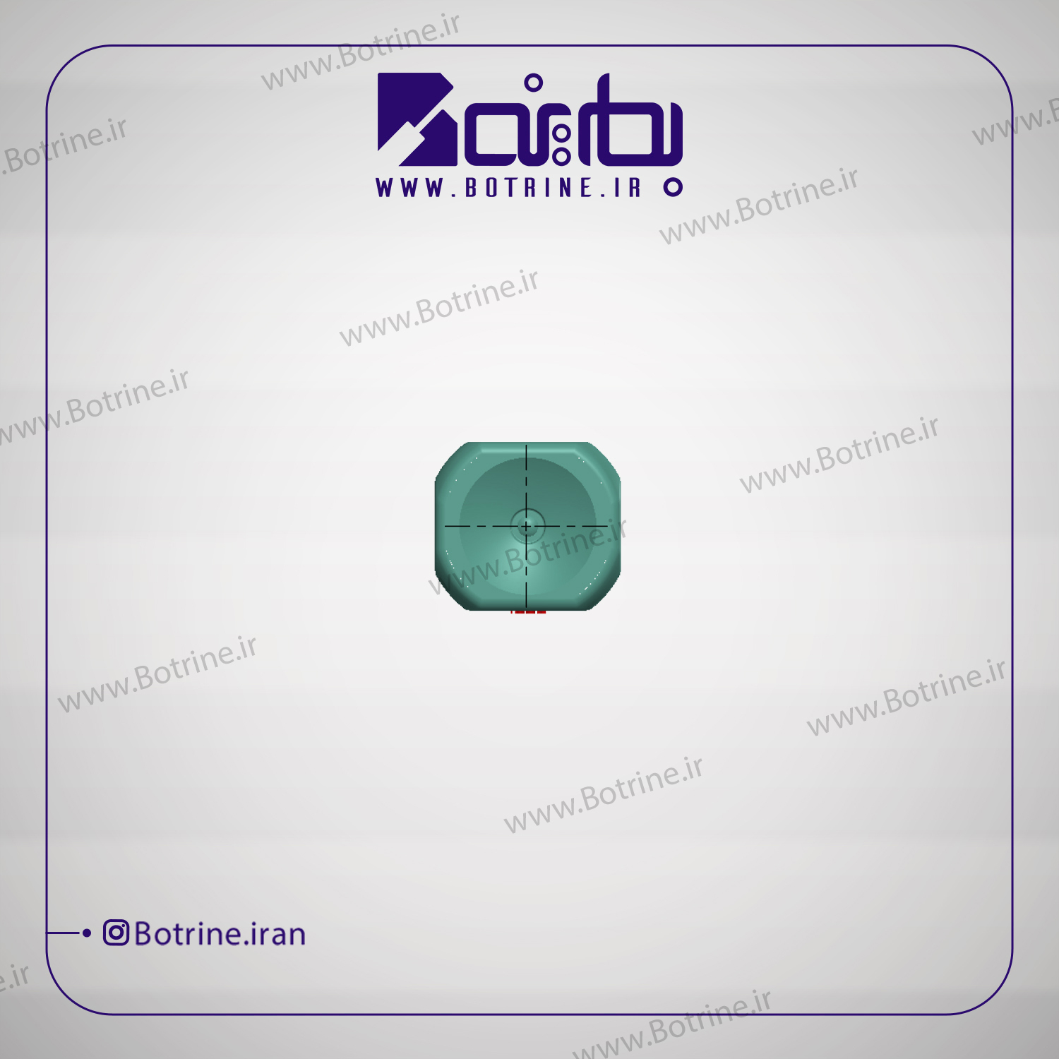 قالب بطری جار 1700 سیسی دهانه 90